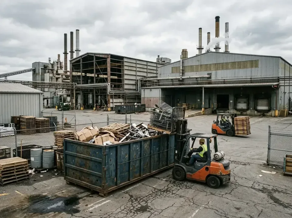 industrial-factory-scrap-conta-003 — frequently asked questions, Cheap Roll-off Dumpster Rentals in Effort, PA